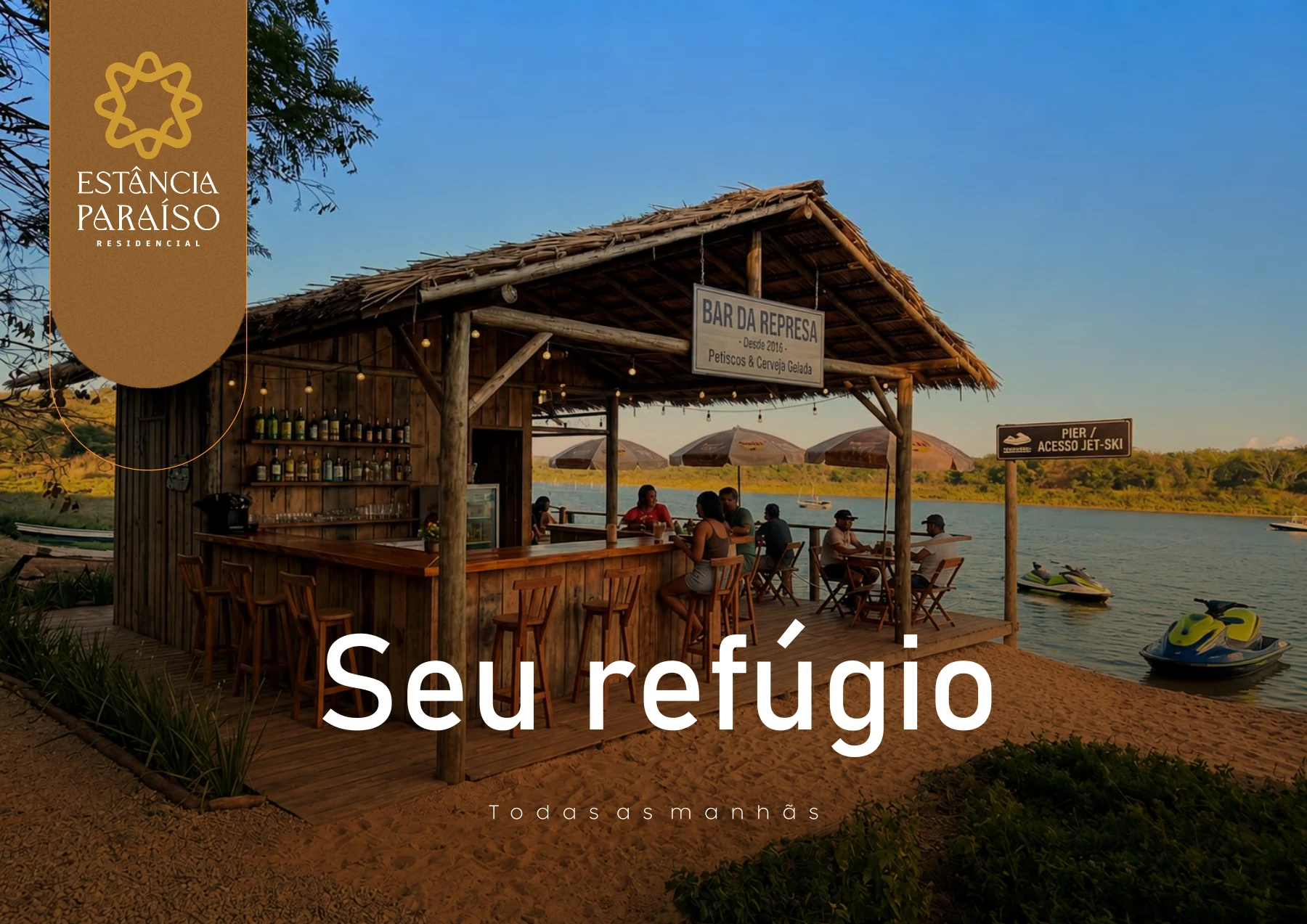 Convivência junto à represa, página 4 do PDF Estância Paraíso