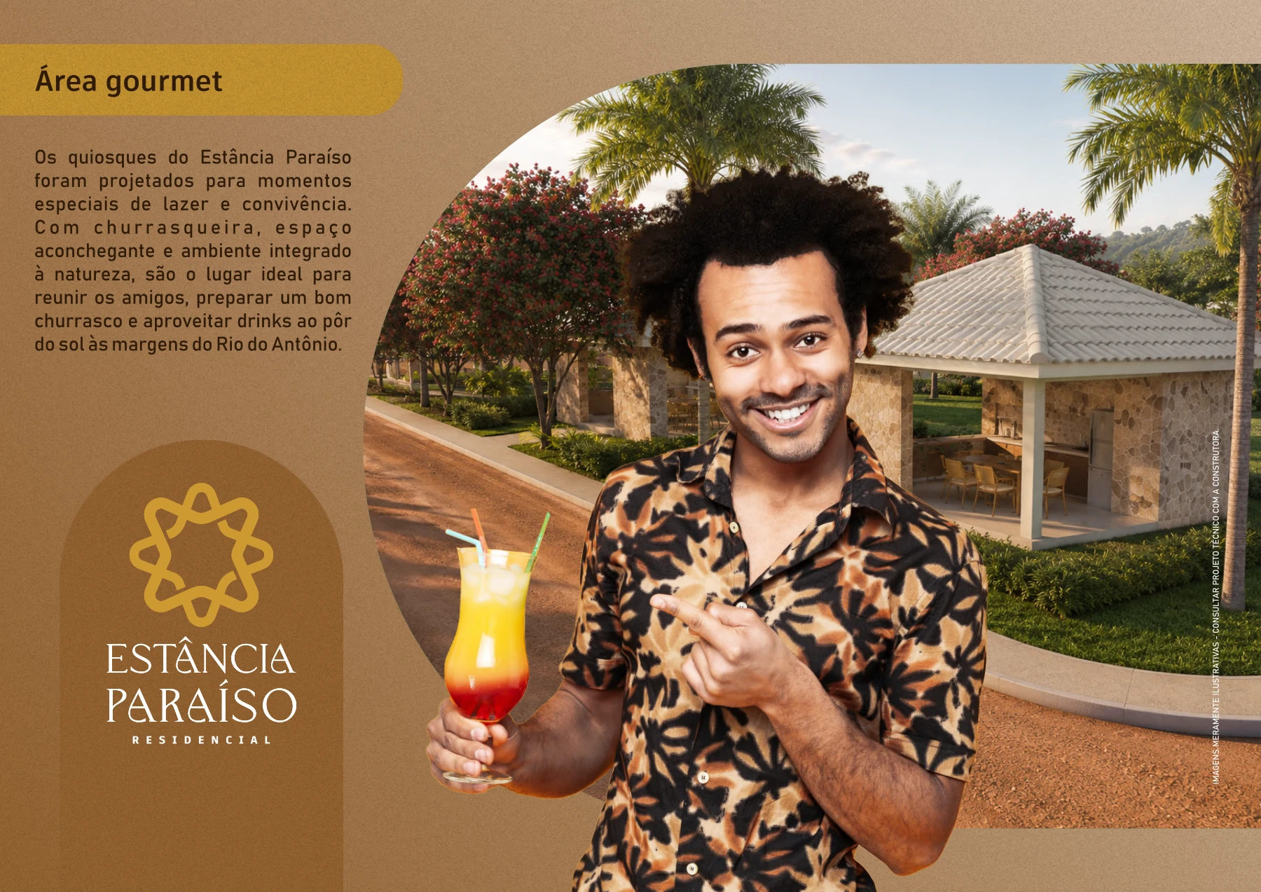 Área gourmet, página 10 do PDF Estância Paraíso